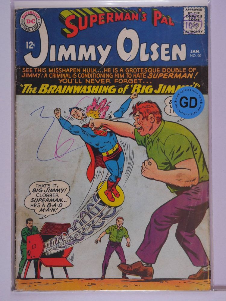 SUPERMANS PAL JIMMY OLSEN (1954) Volume 1: # 0090 GD