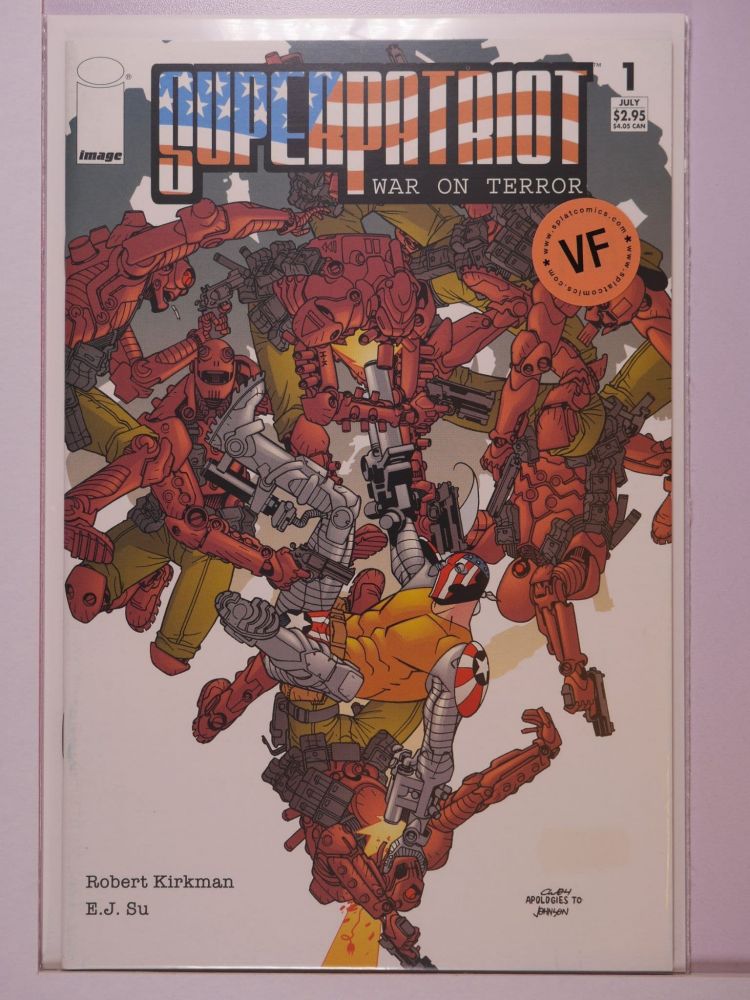 SUPERPATRIOT WAR ON TERROR (2004) Volume 1: # 0001 VF