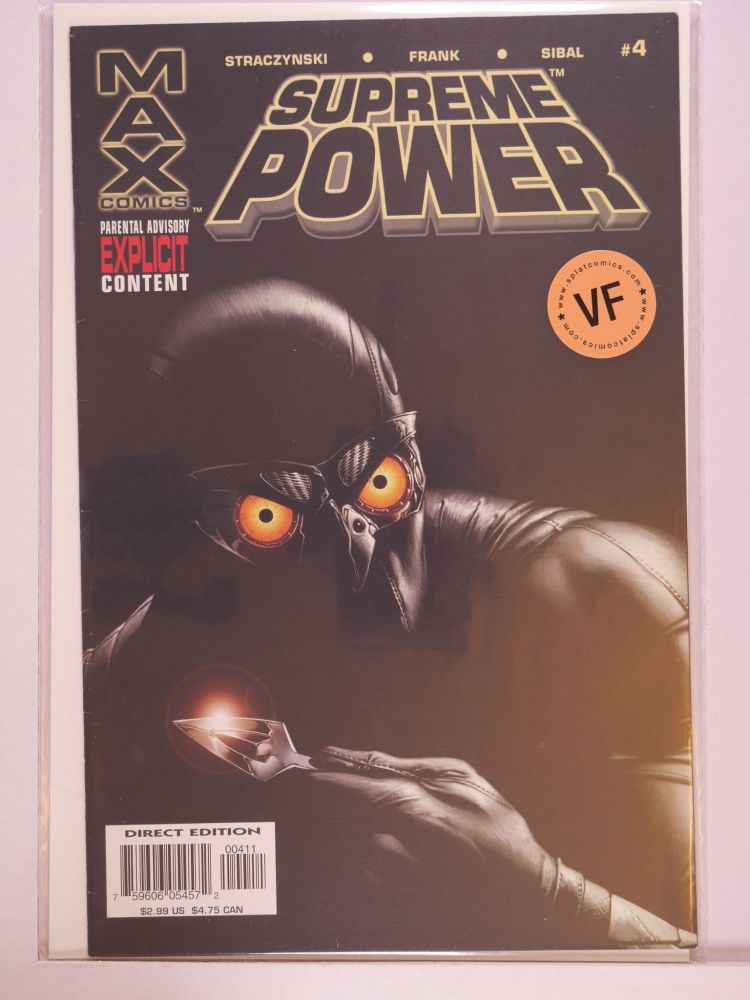 SUPREME POWER (2003) Volume 1: # 0004 VF