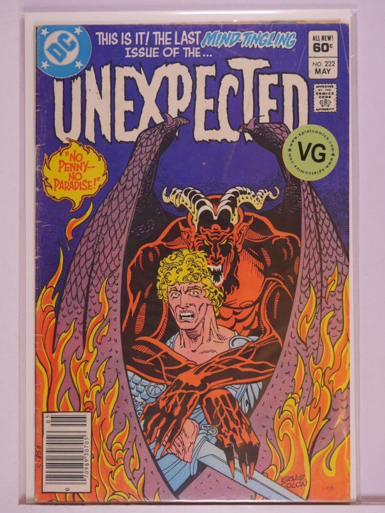 TALES OF THE UNEXPECTED / UNEXPECTED (1956) Volume 1: # 0222 VG
