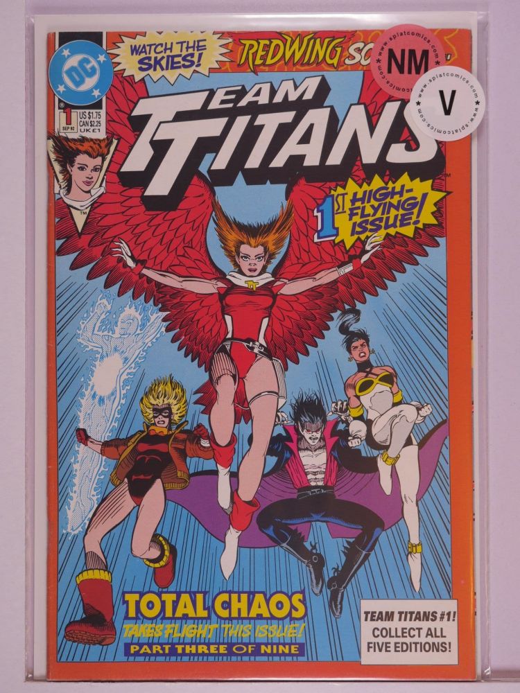 TEAM TITANS (1992) Volume 1: # 0001 NM REDWING COVER VARIANT