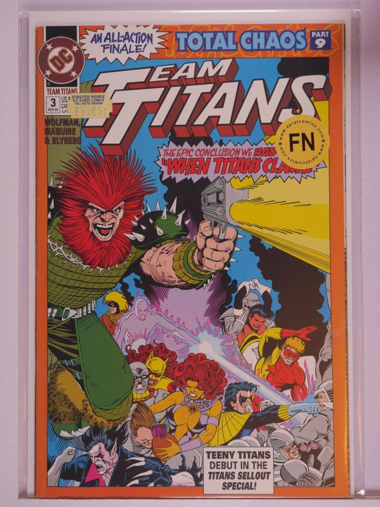 TEAM TITANS (1992) Volume 1: # 0003 FN
