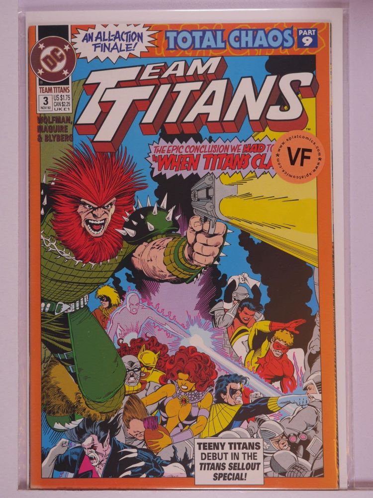 TEAM TITANS (1992) Volume 1: # 0003 VF