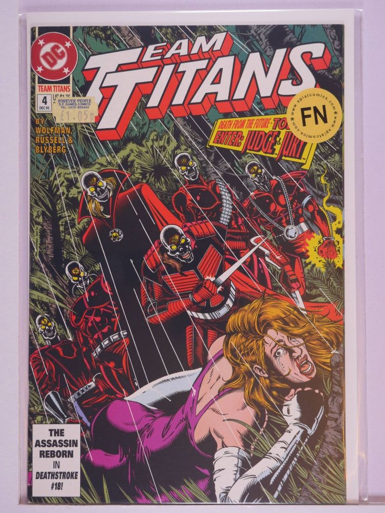 TEAM TITANS (1992) Volume 1: # 0004 FN