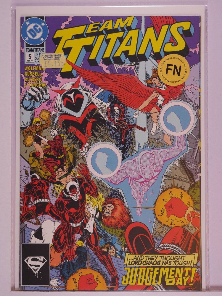 TEAM TITANS (1992) Volume 1: # 0005 FN
