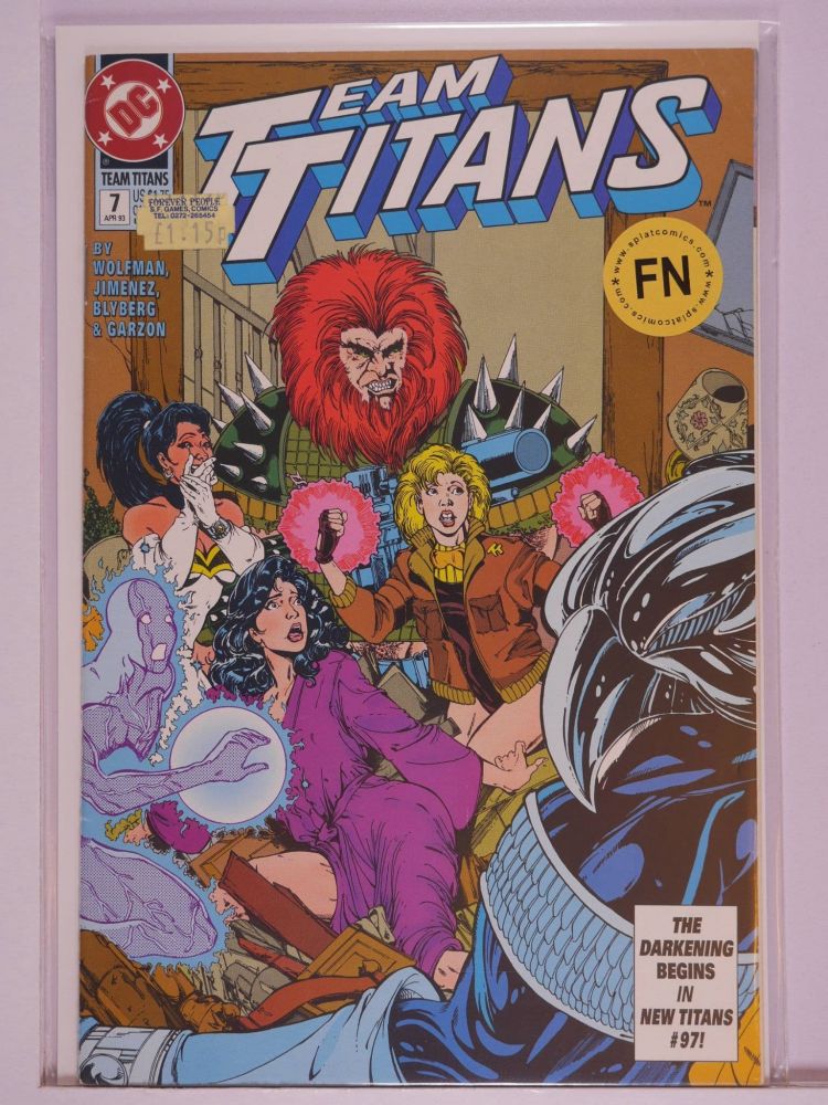 TEAM TITANS (1992) Volume 1: # 0007 FN