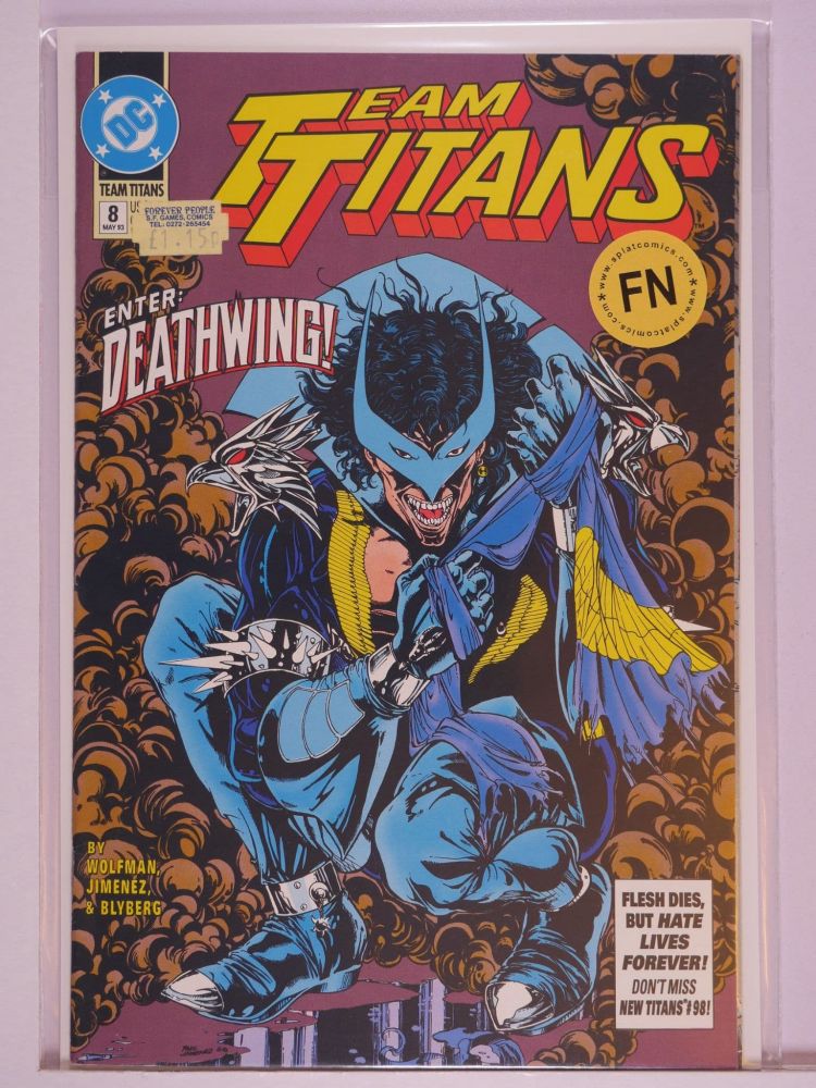 TEAM TITANS (1992) Volume 1: # 0008 FN