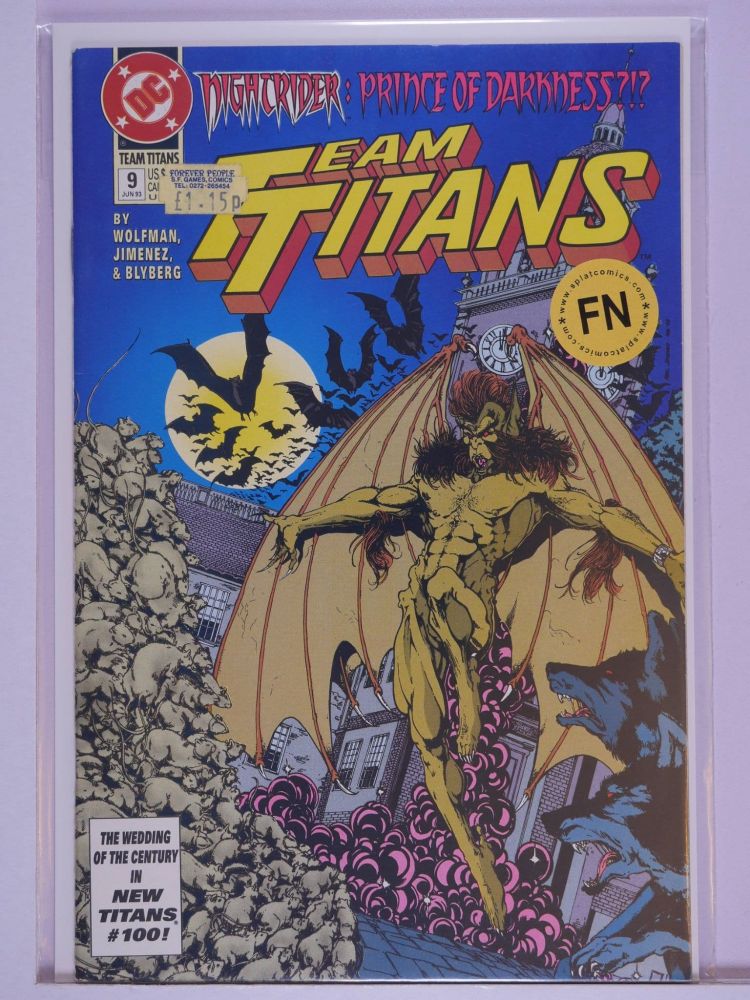 TEAM TITANS (1992) Volume 1: # 0009 FN