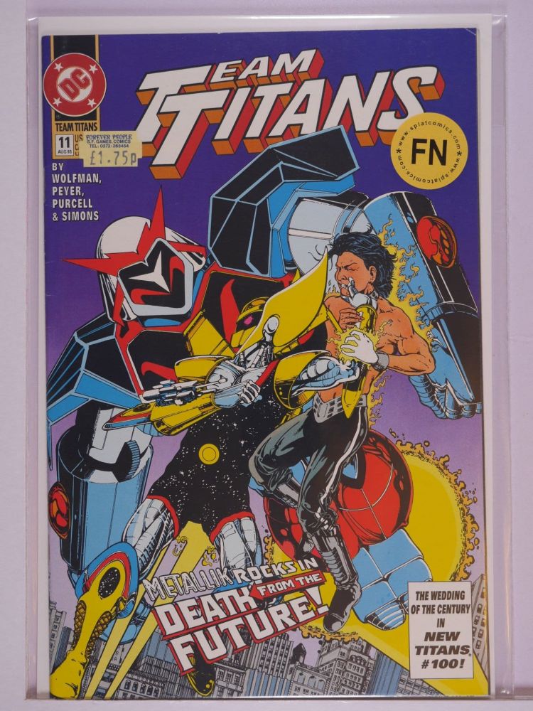 TEAM TITANS (1992) Volume 1: # 0011 FN
