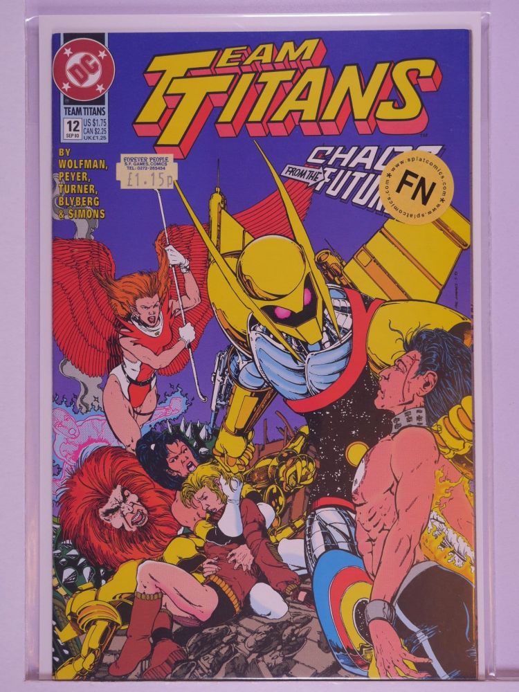 TEAM TITANS (1992) Volume 1: # 0012 FN