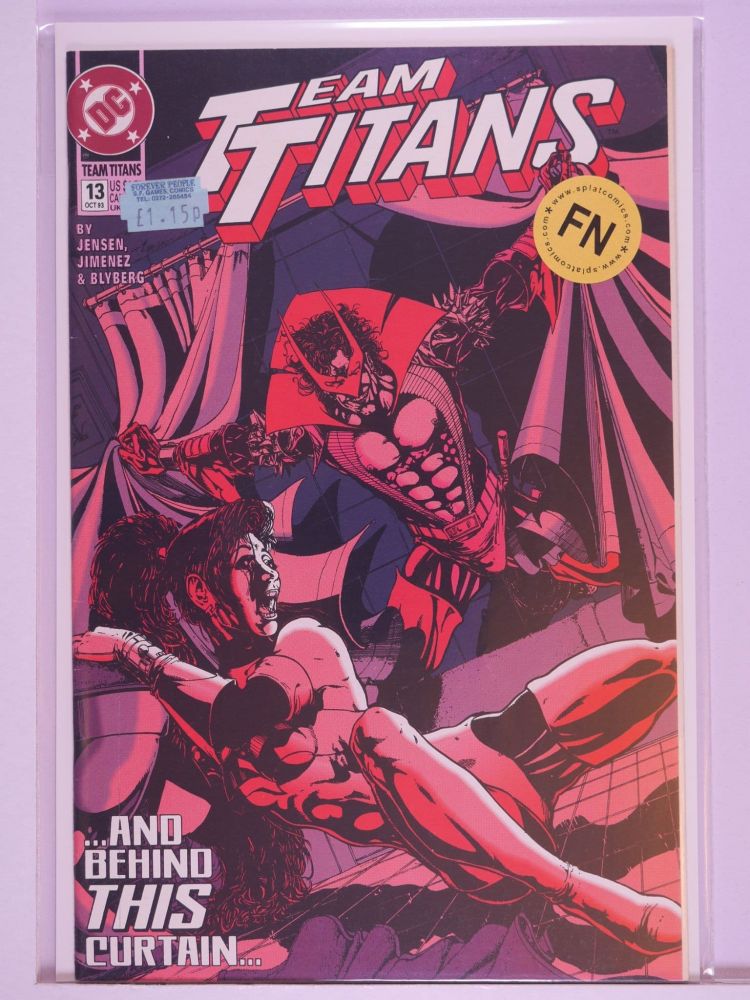 TEAM TITANS (1992) Volume 1: # 0013 FN