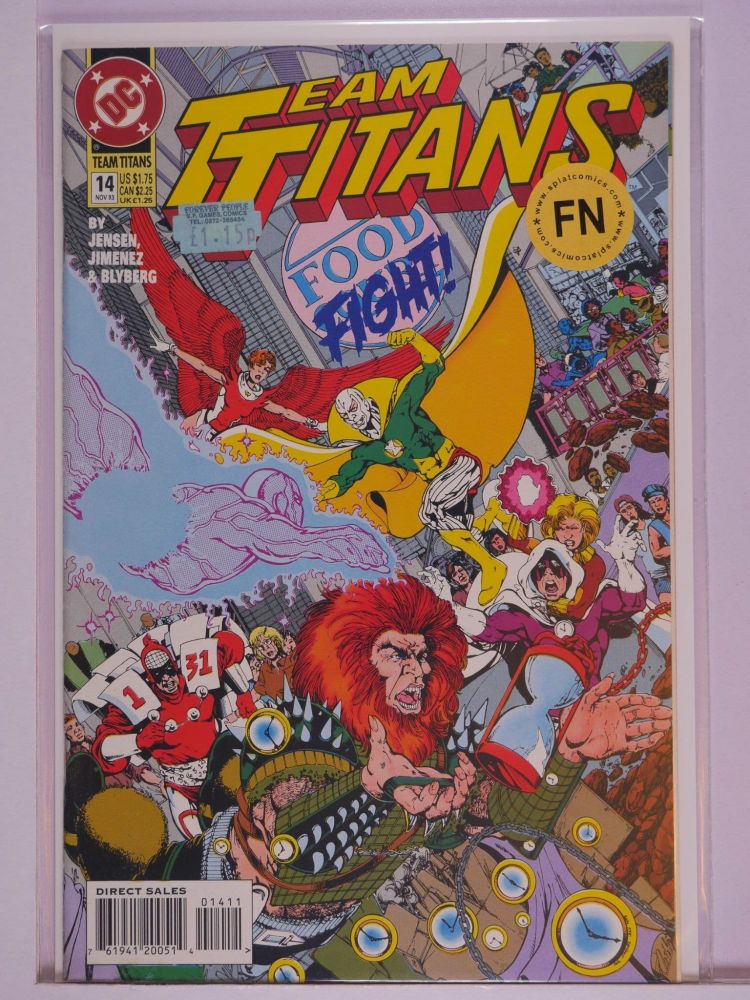 TEAM TITANS (1992) Volume 1: # 0014 FN