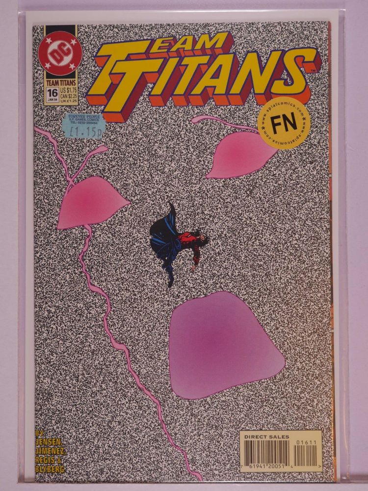 TEAM TITANS (1992) Volume 1: # 0016 FN