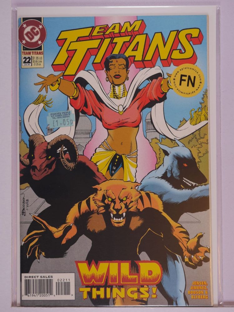 TEAM TITANS (1992) Volume 1: # 0022 FN