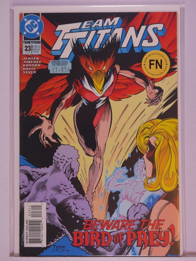 TEAM TITANS (1992) Volume 1: # 0023 FN