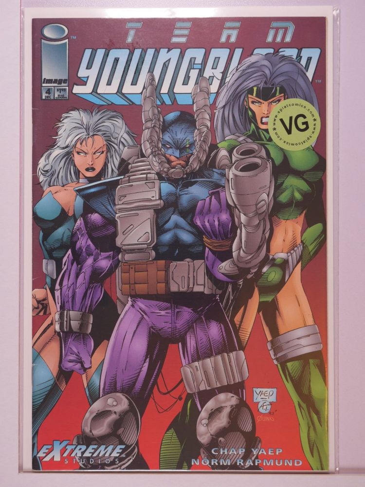 TEAM YOUNGBLOOD (1993) Volume 1: # 0004 VG