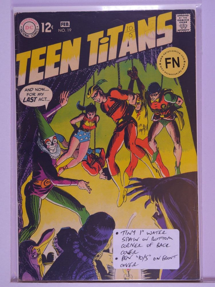 TEEN TITANS (1966) Volume 1: # 0019 FN