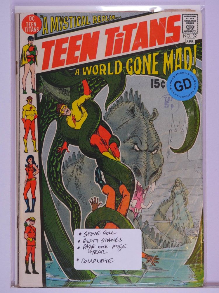TEEN TITANS (1966) Volume 1: # 0032 GD