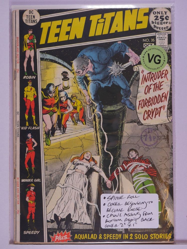 TEEN TITANS (1966) Volume 1: # 0035 VG