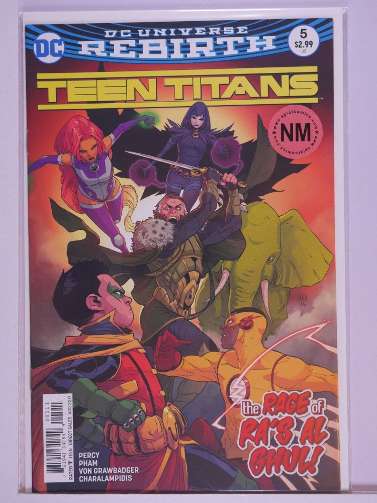 TEEN TITANS (2016) Volume 6: # 0005 NM