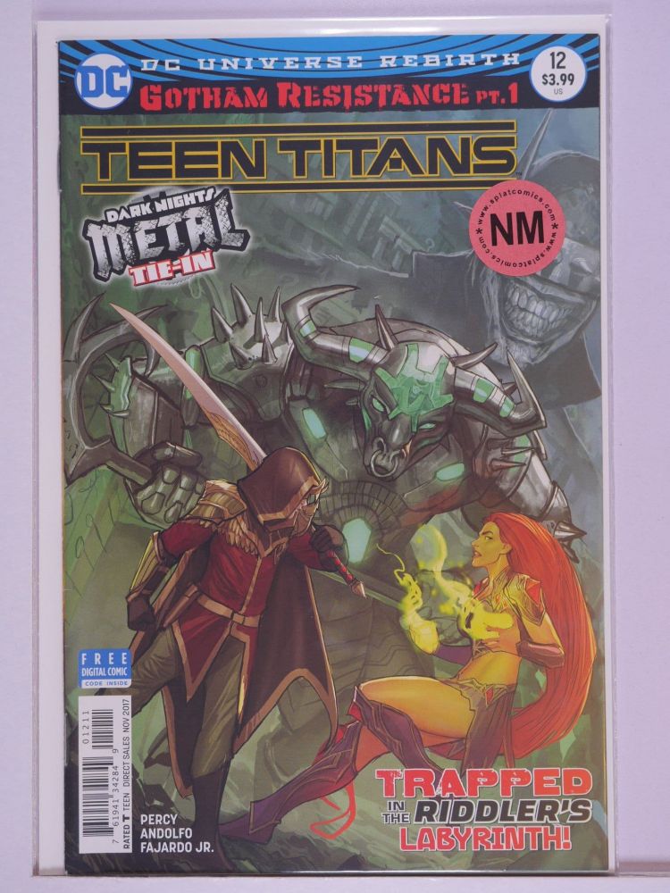 TEEN TITANS (2016) Volume 6: # 0012 NM