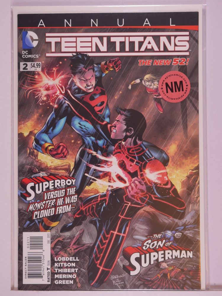 TEEN TITANS ANNUAL NEW 52 (2011) Volume 1: # 0002 NM