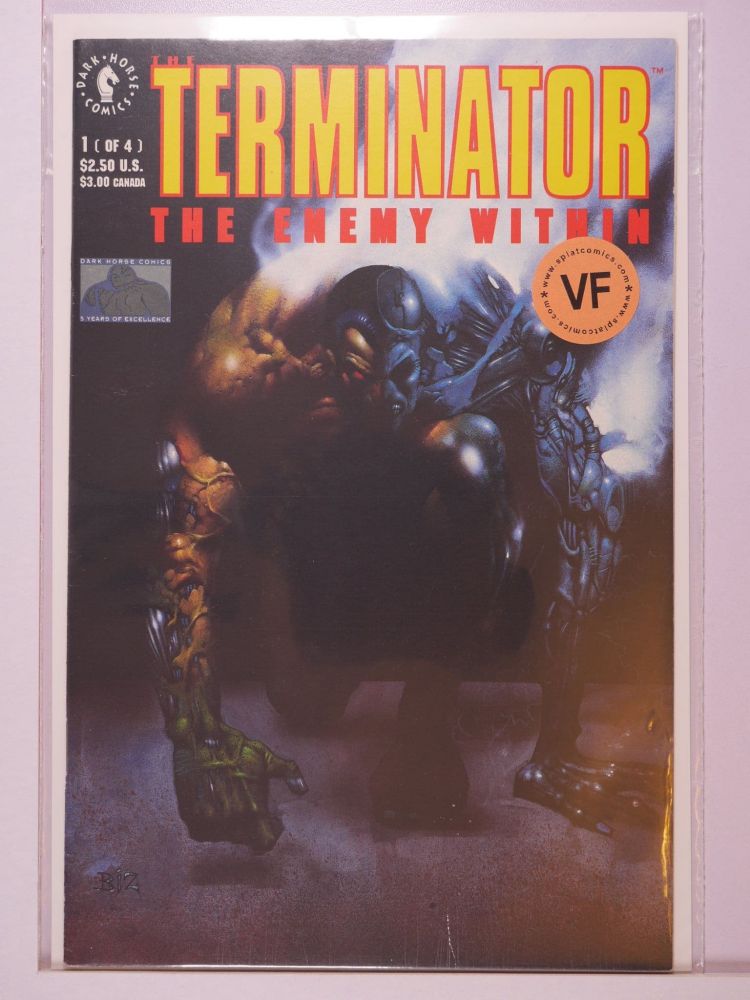 TERMINATOR THE ENEMY WITHIN (1991) Volume 1: # 0001 VF