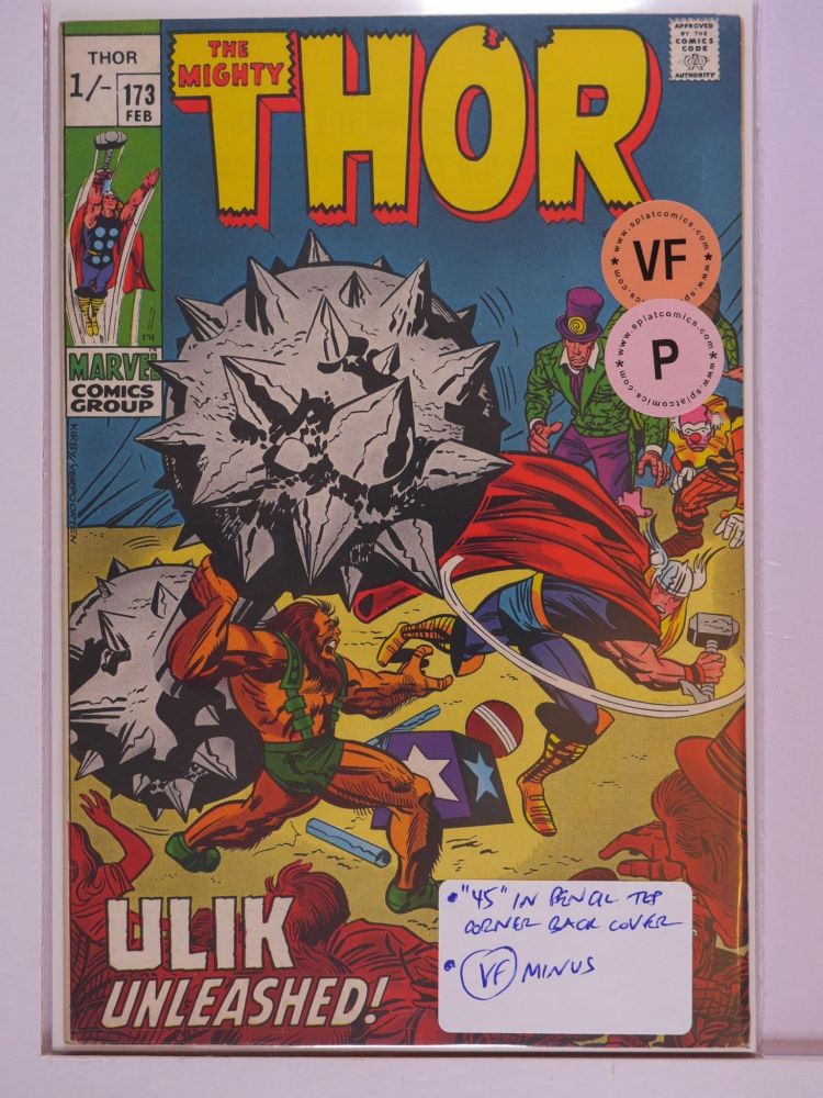 THOR JOURNEY INTO MYSTERY (1952) Volume 1: # 0173 VF PENCE