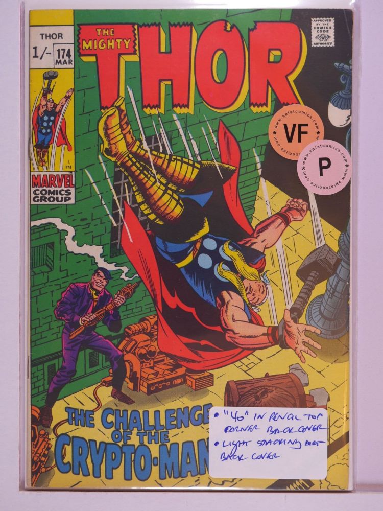 THOR JOURNEY INTO MYSTERY (1952) Volume 1: # 0174 VF PENCE