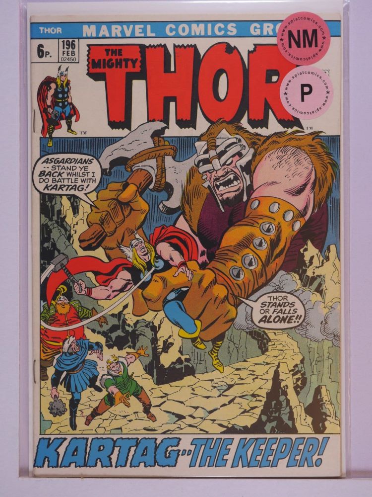 THOR JOURNEY INTO MYSTERY (1952) Volume 1: # 0196 NM PENCE