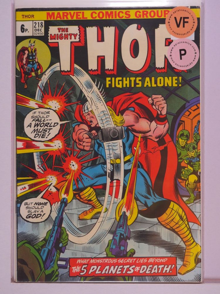 THOR JOURNEY INTO MYSTERY (1952) Volume 1: # 0218 VF PENCE