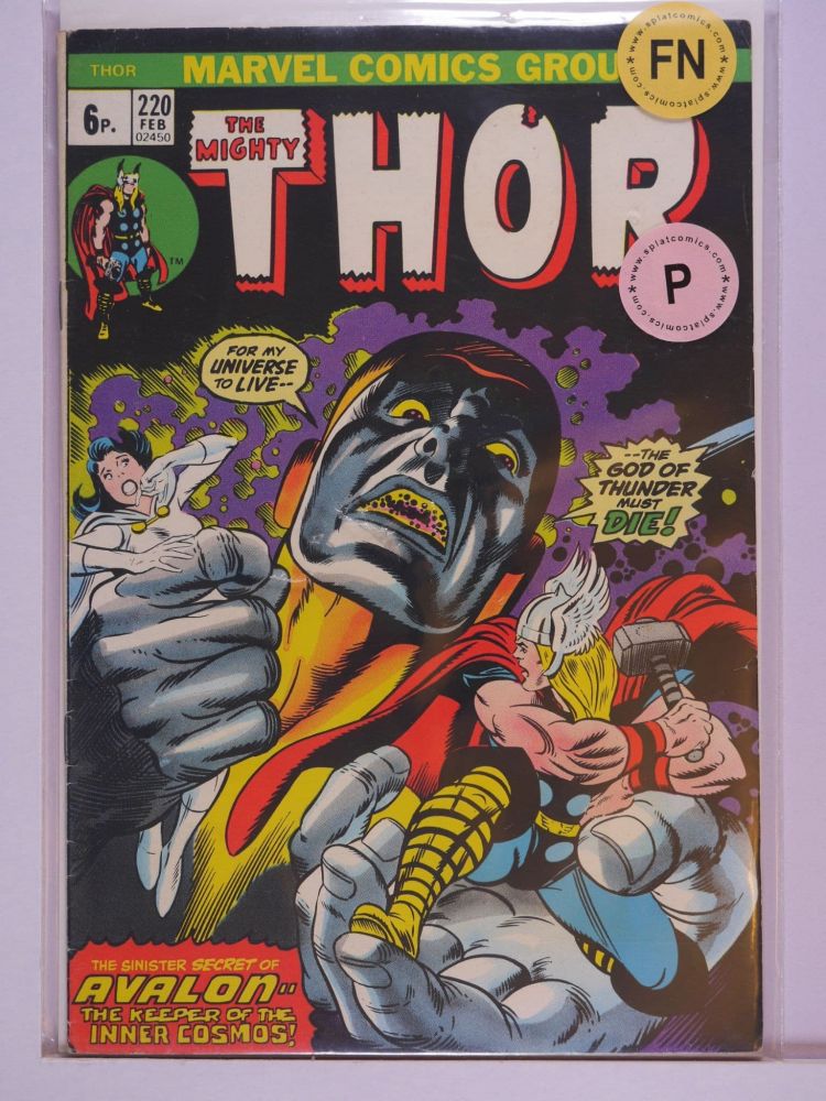 THOR JOURNEY INTO MYSTERY (1952) Volume 1: # 0220 FN PENCE