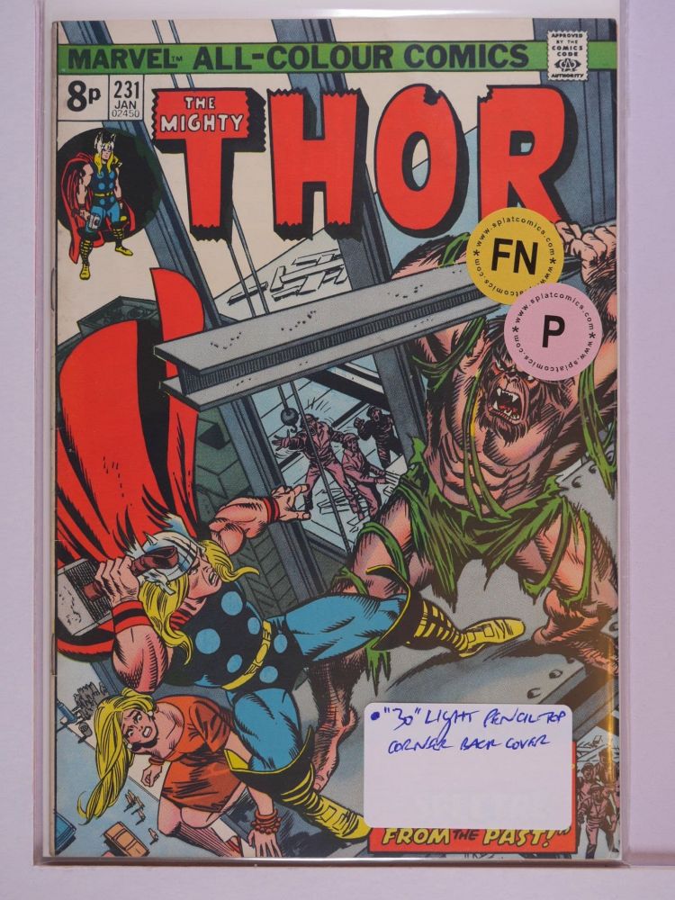 THOR JOURNEY INTO MYSTERY (1952) Volume 1: # 0231 FN PENCE