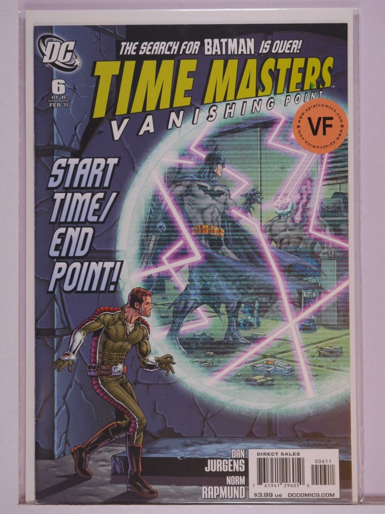 TIME MASTERS VANISHING POINT (2010) Volume 1: # 0006 VF