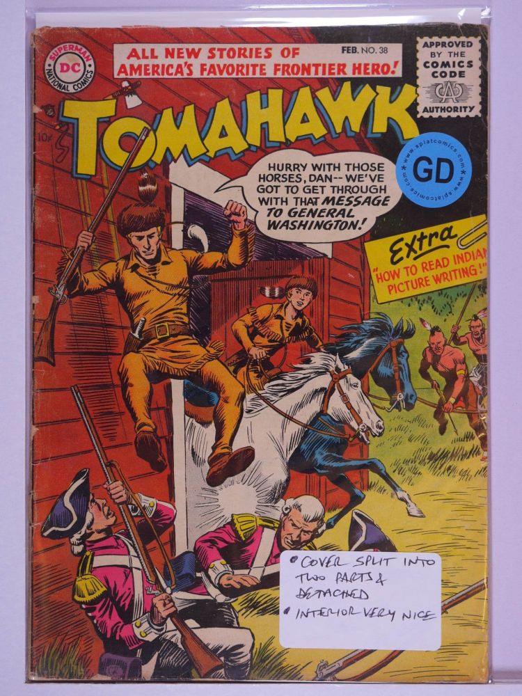 TOMAHAWK (1950) Volume 1: # 0038 GD