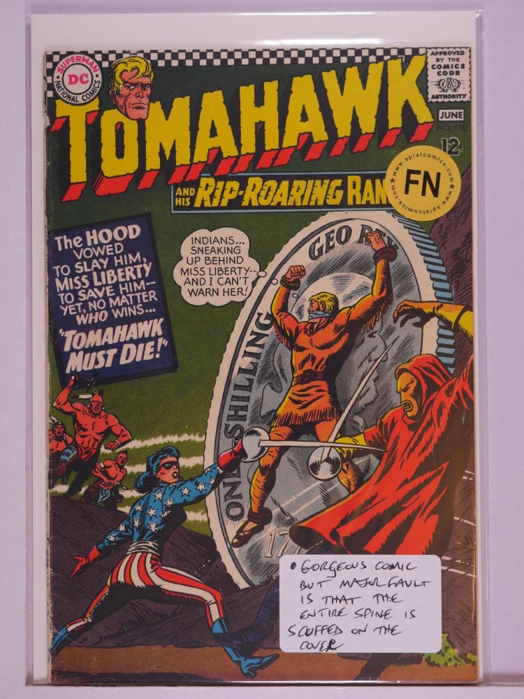 TOMAHAWK (1950) Volume 1: # 0110 FN