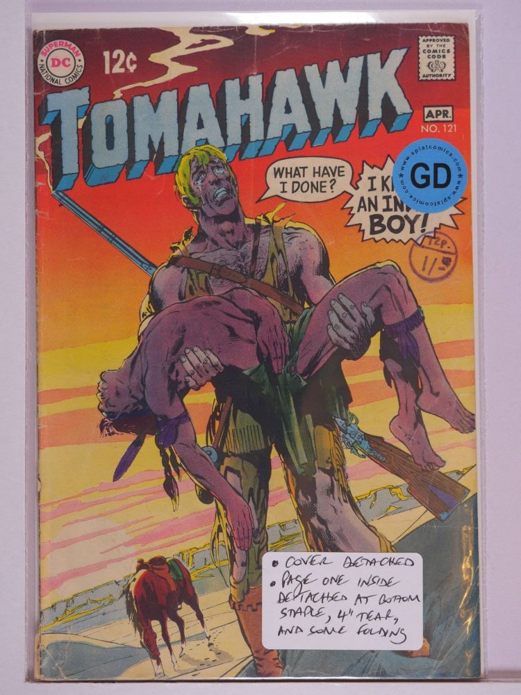 TOMAHAWK (1950) Volume 1: # 0121 GD