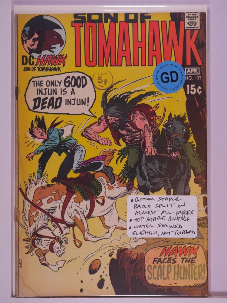TOMAHAWK (1950) Volume 1: # 0133 GD