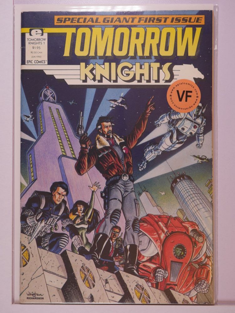TOMORROW KNIGHTS (1990) Volume 1: # 0001 VF