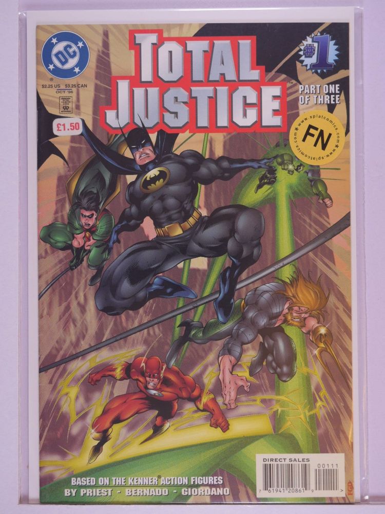 TOTAL JUSTICE (1996) Volume 1: # 0001 FN