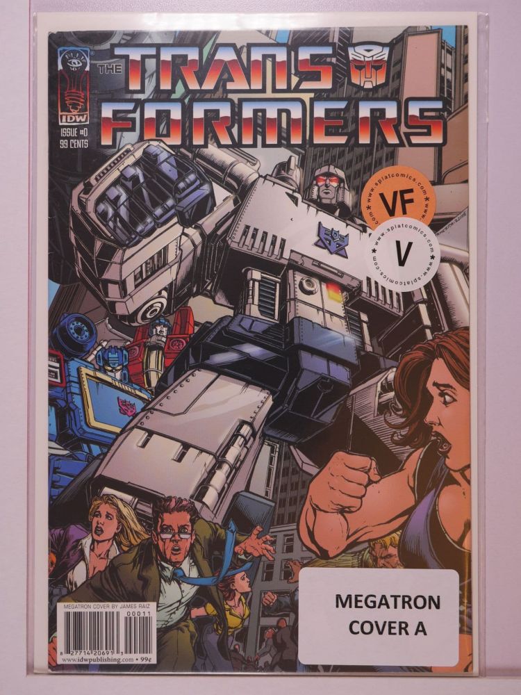 TRANSFORMERS (2005) Volume 1: # 0000 VF MEGATRON COVER VARIANT