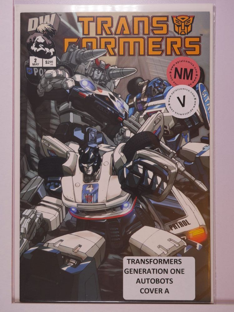 TRANSFORMERS GENERATION ONE (2002) Volume 1: # 0002 NM AUTOBOTS COVER A VARIANT