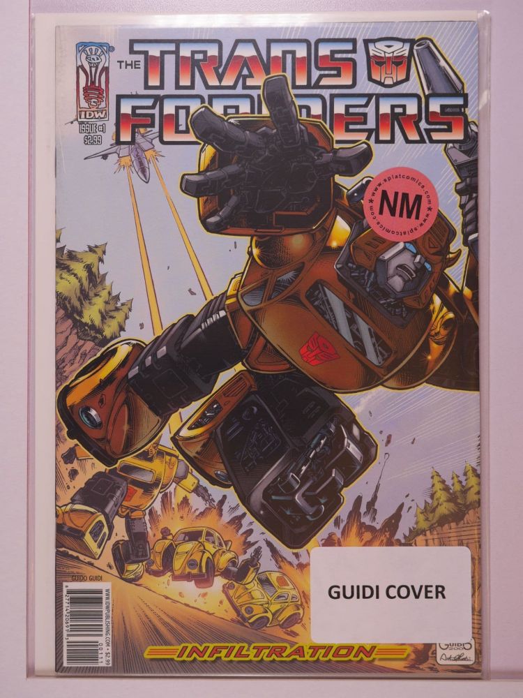 TRANSFORMERS INFILTRATION (2006) Volume 1: # 0001 NM GUIDI COVER VARIANT