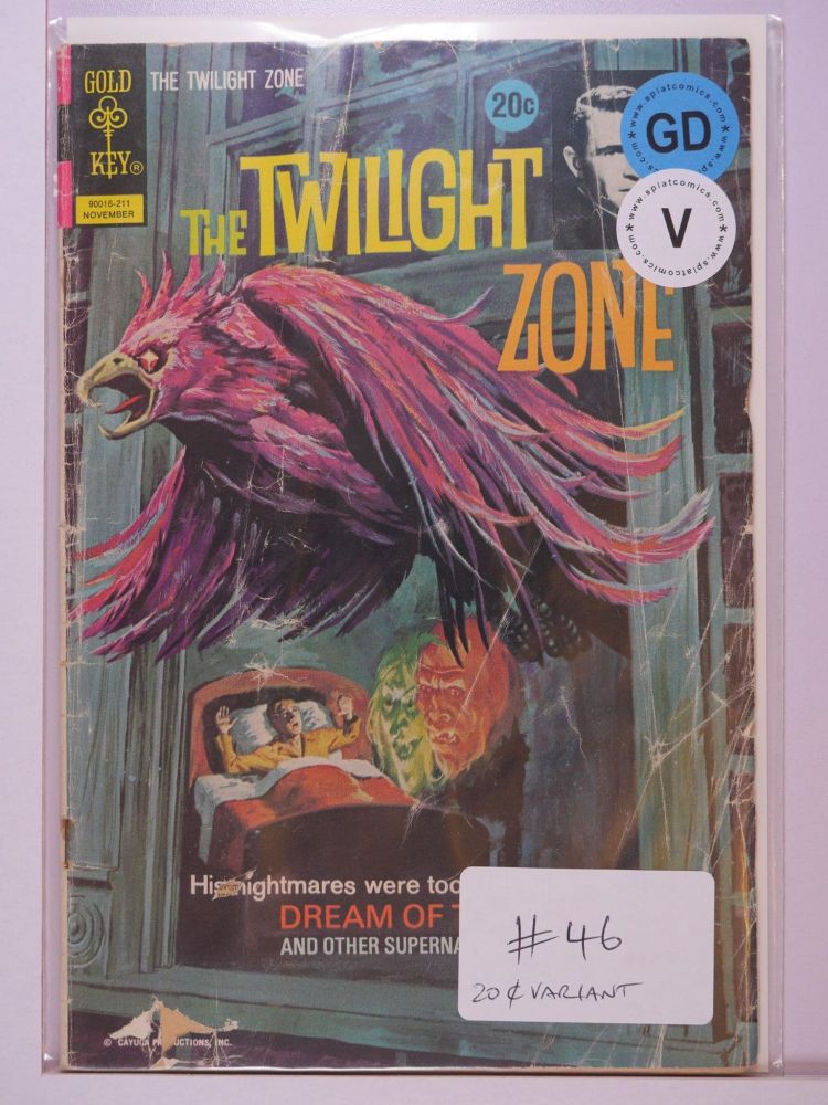 TWILIGHT ZONE (1962) Volume 1: # 0046 GD 20 CENTS VARIANT