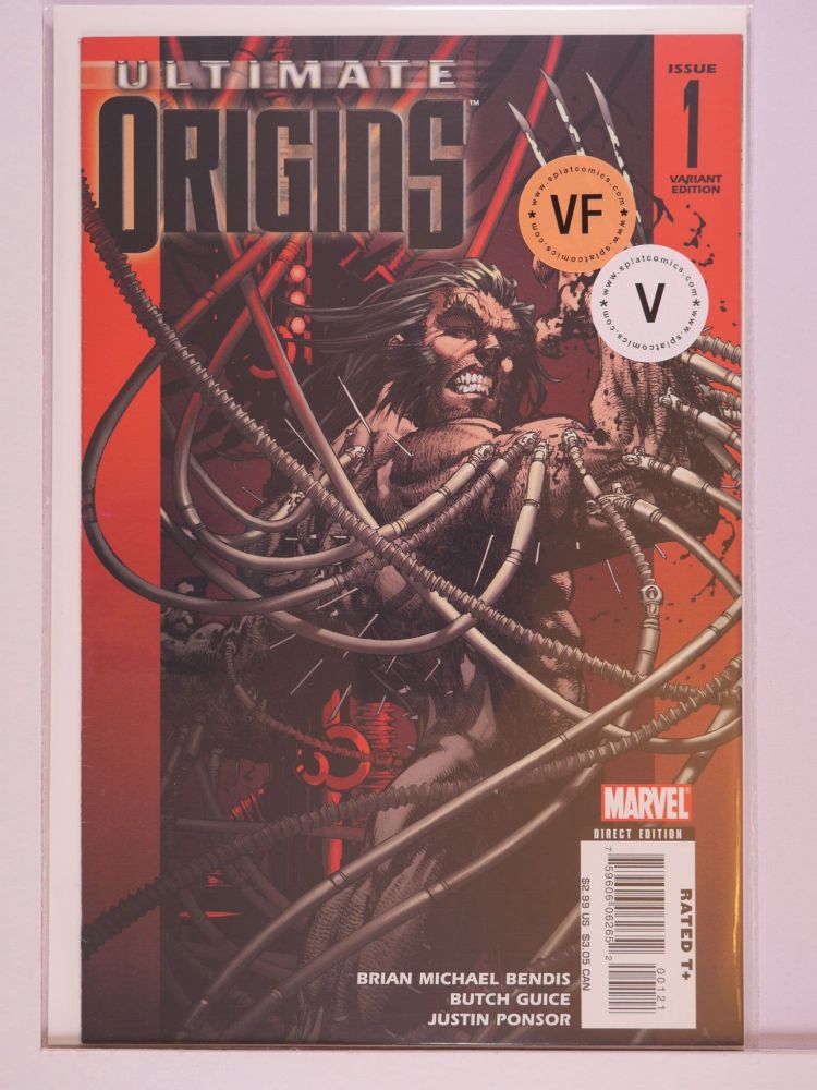 ULTIMATE ORIGINS (2008) Volume 1: # 0001 VF WEAPON X COVER BY MICHAEL TURNER VARIANT