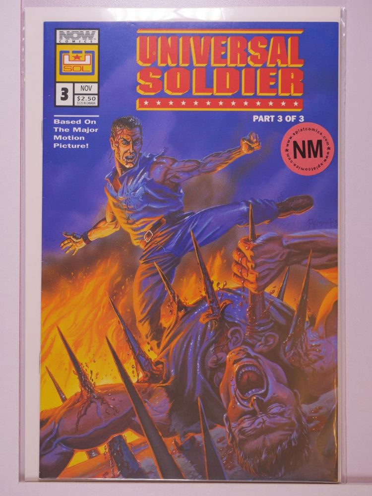 UNIVERSAL SOLDIER (1992) Volume 1: # 0003 NM