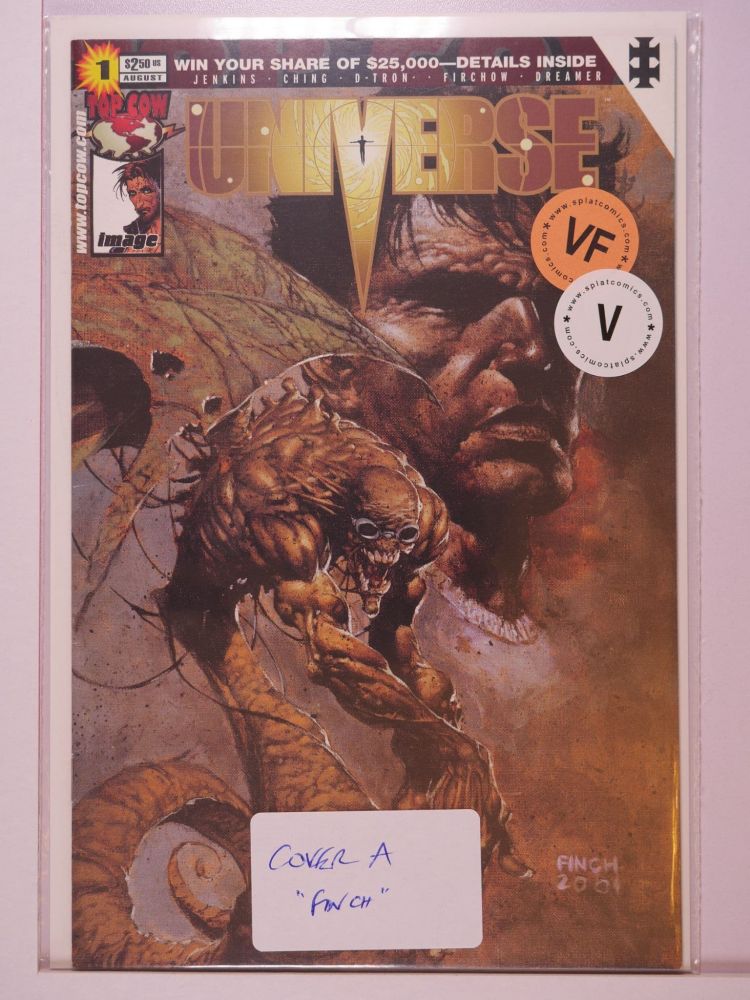 UNIVERSE (2001) Volume 1: # 0001 VF FINCH COVER A VARIANT