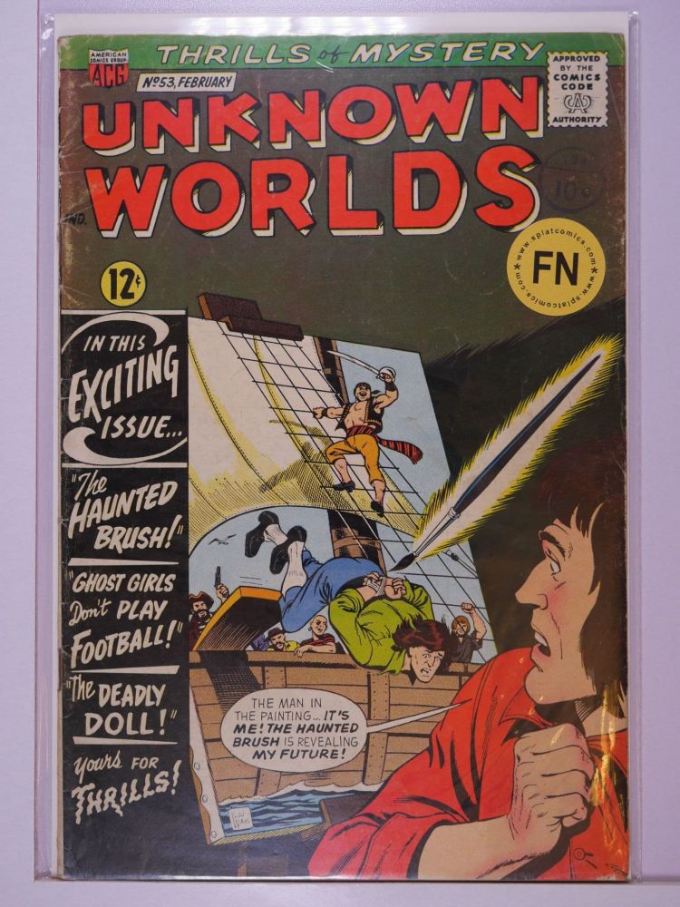 UNKNOWN WORLDS (1960) Volume 1: # 0053 FN