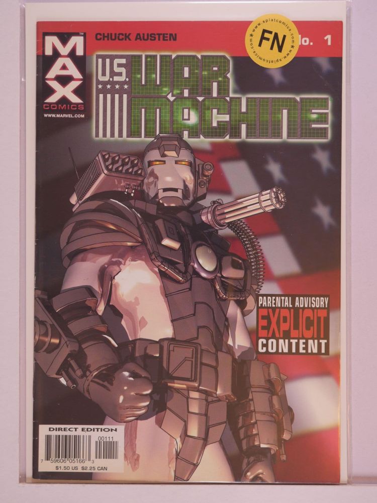 US WAR MACHINE (2001) Volume 1: # 0001 FN