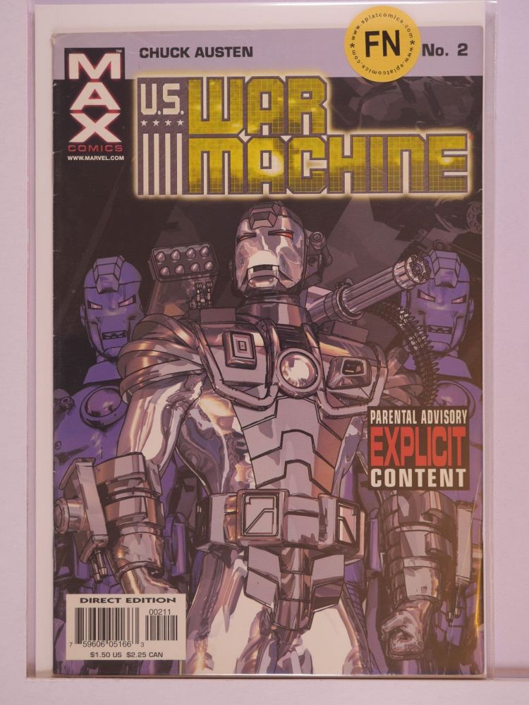 US WAR MACHINE (2001) Volume 1: # 0002 FN